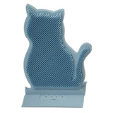 Fixed Door Seam Cat Rubbing Device Anti-itching & Hair Removal Massage Brush Pet Supplies, Blue, Pink, Brown