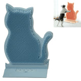 Fixed Door Seam Cat Rubbing Device Anti-itching & Hair Removal Massage Brush Pet Supplies, Blue, Pink, Brown