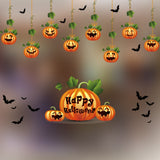 Halloween Decoration Products Window Stickers Shopping Malls Hotel Halloween Color Electrostatic Stickers, Random Style Delivery