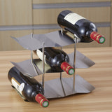 Stainless Steel Wrought Iron Wine Rack Wine Cabinet Decoration, Wine Rack