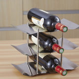 Stainless Steel Wrought Iron Wine Rack Wine Cabinet Decoration, Wine Rack