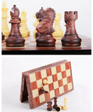 Wooden Folding Chess Board Game, International Chess