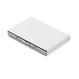 Stainless Steel Ultra-thin Protection Travel Card Bag Metal Card Box, mirror, Black, Wiredraw Silver, Wiredraw Gold