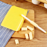 Plastic Pasta Macaroni Board Spaghetti Maker Rolling Pin Mold Kitchen Tool, Spaghetti Maker