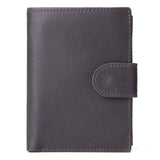 Vintage Men Wallet Genuine Leather Short Wallets Male Multifunctional Cowhide Male Purse Coin Pocket Photo Card Holder