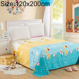 Student Dormitory Double Single Grinding Skin-Friendly Multi-Size Multi-Function Sheet, 120x200cm, 160X230cm