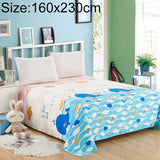 Student Dormitory Double Single Grinding Skin-Friendly Multi-Size Multi-Function Sheet, 120x200cm, 160X230cm