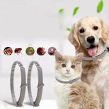 Pet Flea & Anti-Lice Collar Pet In Vitro Insect Repellent Ring, Cat/38cm, Small Dog/38cm, Large Dog/70cm