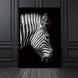 Simple Black and White Animal Decoration Painting Study Living Room Sofa Background Wall Painting Without Frame, 13X18cm, 20X25cm, 21X30cm, 30X40cm, 40X50cm, 40X60cm