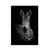 Simple Black and White Animal Decoration Painting Study Living Room Sofa Background Wall Painting Without Frame, 13X18cm, 20X25cm, 21X30cm, 30X40cm, 40X50cm, 40X60cm