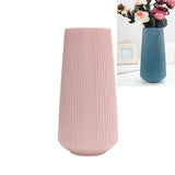 Simple Plastic Vase Dry and Wet Flower Arrangement Container, 11 x 30cm