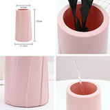 Modern Simple Plastic Vase Creative Decoration Table Decoration, 9.5 x 20cm