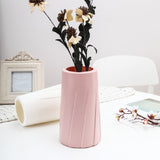 Modern Simple Plastic Vase Creative Decoration Table Decoration, 9.5 x 20cm