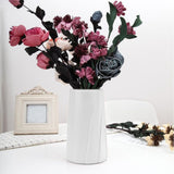 Modern Simple Plastic Vase Creative Decoration Table Decoration, 9.5 x 20cm