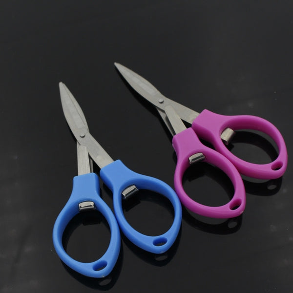 Stainless Steel Foldable Mini Scissors Tool, Foldable Scissors