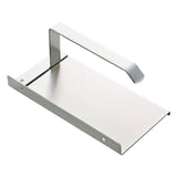 Stainless Steel Glossy Toilet Paper Holder Paper Roll Hanger With Mobile Phone Storage Shelf, Glossy Toilet Paper Holder