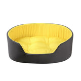 Two-Color Washable Comfortable Pet Nest with Cushion, S 49x35x18cm, M 57x40x20cm, L 73x50x20cm