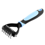 Fur Hair Grooming Hair Shedding Tool Brush for Dog Pet Cat, Blue, Pink