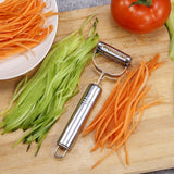 Multifunction Stainless Steel Vegetable Peeler Double Planing Grater, 2 PCS Double Planing Grater