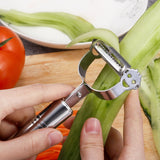 Multifunction Stainless Steel Vegetable Peeler Double Planing Grater, 2 PCS Double Planing Grater