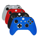 Soft Silicone Rubber Gamepad Protective Case Cover Joystick Accessories for Microsoft Xbox One S Controller, Black, WHITE, Blue, Red