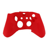 Soft Silicone Rubber Gamepad Protective Case Cover Joystick Accessories for Microsoft Xbox One S Controller, Black, WHITE, Blue, Red