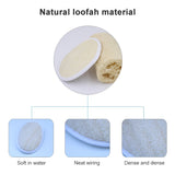 Natural Loofah Bath Shower Sponge Body Exfoliator Washing Pad Bath Brush, Washing Pad Bath Brush