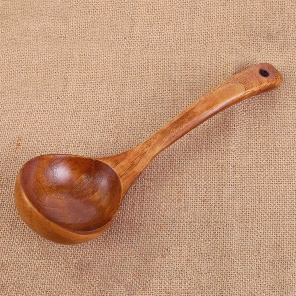 Long-handled Wooden Spoon, Long-handled Spoon