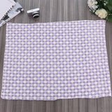 Soft Flannel Pet Blanket Dots Printed Breathable Bed Mat Warm Pet Sleeping Cushion Cover for Pet Dog Cat, S, M, L