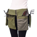 Garden Canvas Pocket Tool Storage Belt Bag, Garden Canvas Storage Belt Bag