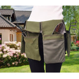 Garden Canvas Pocket Tool Storage Belt Bag, Garden Canvas Storage Belt Bag