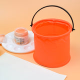 No Compartment Folding Art Painting Bucket Pen Washing Bucket Random Colour, 10 PCS Pen Washing Bucket