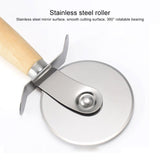 Stainless Steel Pizza Hob Pizza Wheel Knife And Cake Knife, Pizza Cutter 2