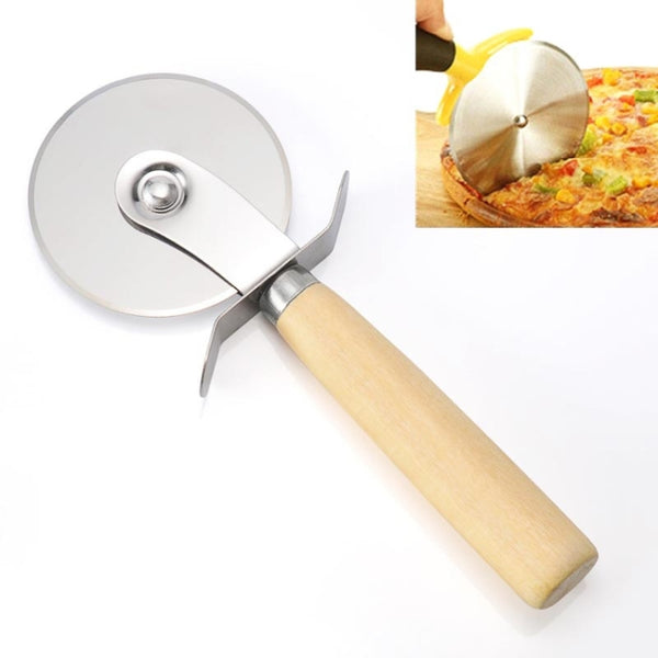 Stainless Steel Pizza Hob Pizza Wheel Knife And Cake Knife, Pizza Cutter 2