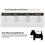 Self-Portable Backpack For Dogs Out Of The Backpack Breathable Mesh Pet Bag, S, M, L