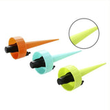 FR-258 40pcs 4/7mm Capillary Transparent Curved Drop Arrow Gardening Micro-Spray Irrigation Arrow, 12 PCS Watering Device