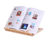 Wooden Frame Book Reading Bookshelf Bracket Support Tablet PC Music Stand Drawing Easel, Music Stand