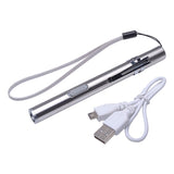 Pen Design USB Rechargeable Flashlight Powerful Mini LED Lamp