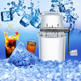 Small Household Manual Ice Crusher Multifunctional DIY Hand-Cranked Ice Machine, Hand-Cranked Ice Machine