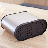 Stainless Steel Chopstick Holder Kitchen Household Tableware Storage Box Drain Cylinder, Square