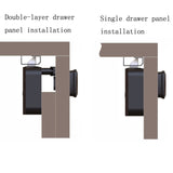 Smart Drawer Locker Fingerprint Lock Household Anti-Theft Lock, Smart Drawer Locker Fingerprint Lock