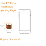 Wooden Stump Shape Wedding Party Reception Place Card Holder Stand Number Name Table Menu Picture Photo Clip Card Holder, Stump Shape Photo Clip