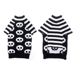 Halloween Skull Pet Sweater Cat & Dog Costume, XXS, XS, S, M, L, XL