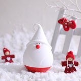 Silicone Night Light Santa Claus Snowman Christmas Tree Decoration Light