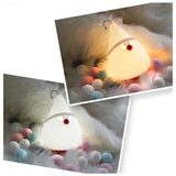 Silicone Night Light Santa Claus Snowman Christmas Tree Decoration Light