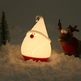 Silicone Night Light Santa Claus Snowman Christmas Tree Decoration Light