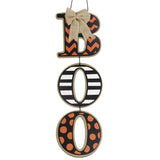 Wooden Halloween BOO Letters Home Decoration Hanging Crafts, BOO Letters Decoration