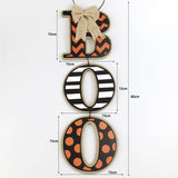 Wooden Halloween BOO Letters Home Decoration Hanging Crafts, BOO Letters Decoration