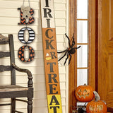 Wooden Halloween BOO Letters Home Decoration Hanging Crafts, BOO Letters Decoration