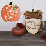 Wooden Harvest Festival Thanksgiving Pumpkin Home Decoration Listing, Thanksgiving Decoration Listing